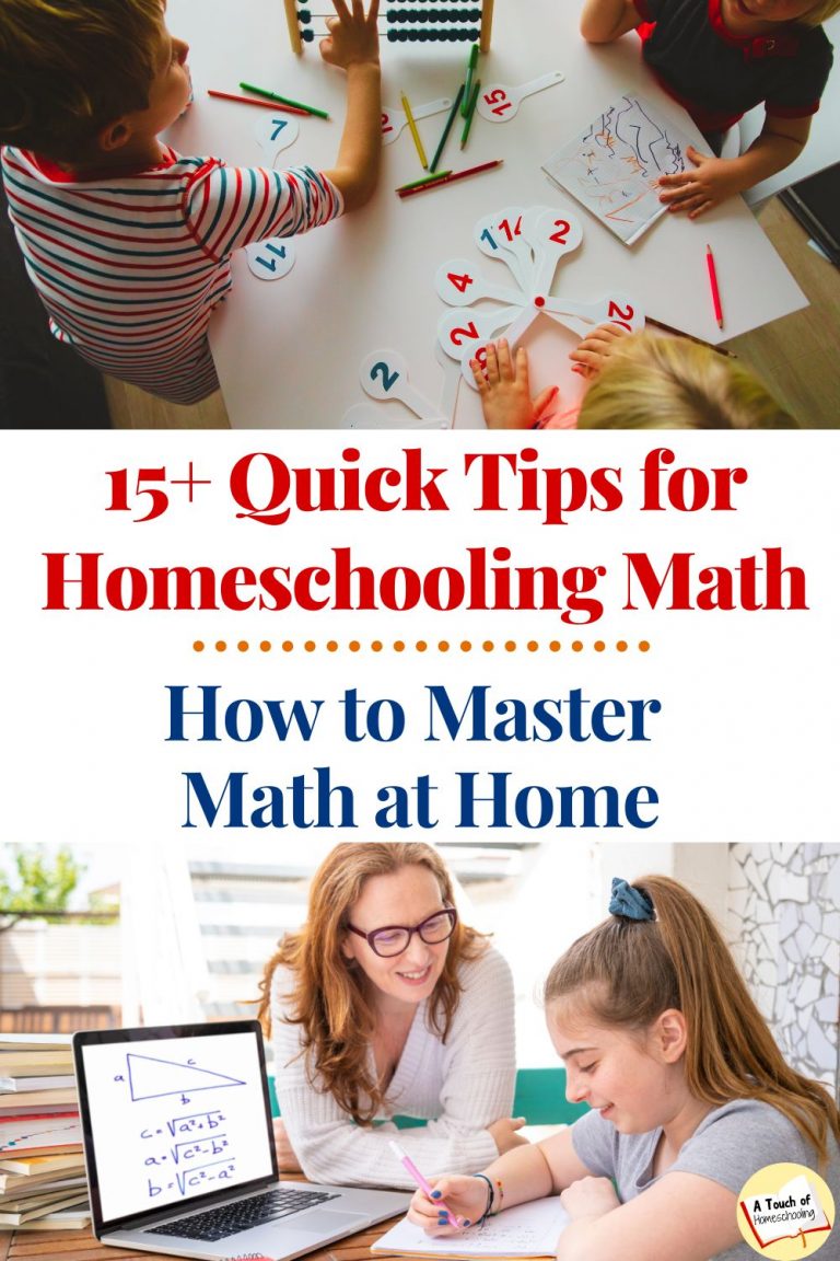 15+ Tips for Homeschooling Math Master Math at Home